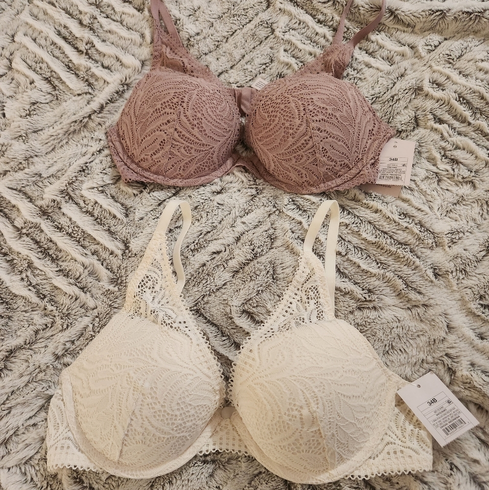 Auden Lace Push Up Bra